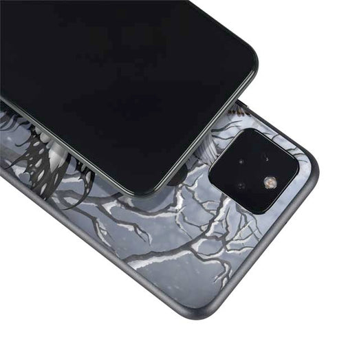 Fairy with Owl in Snow by Nene Thomas Google Pixel 4a 5G Skin